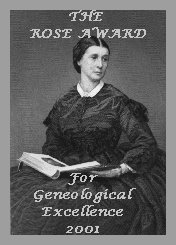 The Rose Award for Genealogical Excellence