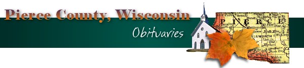 Pierce County Wisconsin Obituaries