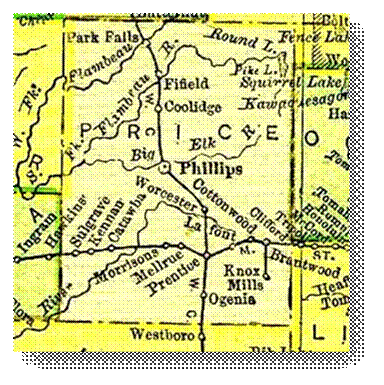 Maps, Price County, Wisconsin