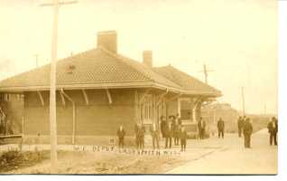 Ladysmith Railroad Depot c1911